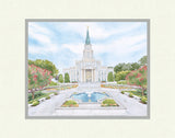 Houston Texas Temple by Anne Bradham