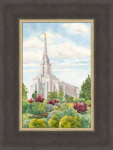 Oquirrh Mountain Temple by Anne Bradham