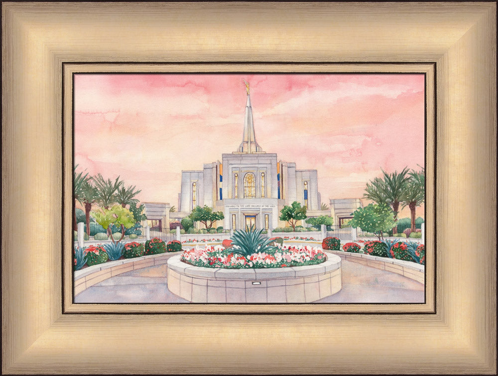 Gilbert Arizona Temple by Anne Bradham