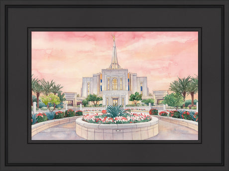 Gilbert Arizona Temple by Anne Bradham