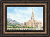 Payson Temple by Anne Bradham