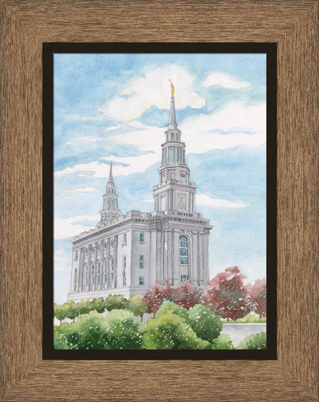 Philadelphia Pennsylvania Temple by Anne Bradham