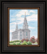 Philadelphia Pennsylvania Temple by Anne Bradham