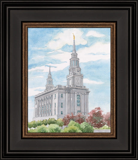 Philadelphia Pennsylvania Temple by Anne Bradham