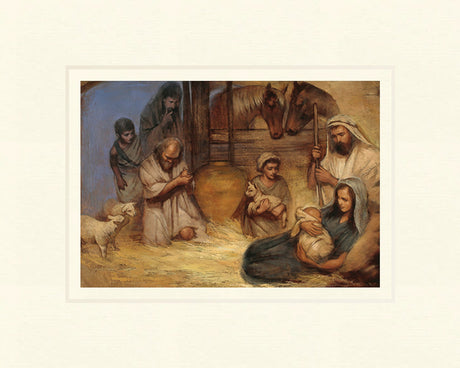 Nativity from "A Piece of Silver" by Annie Henrie Nader