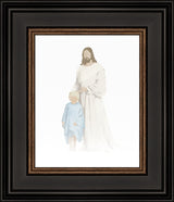 Christ With Boy Watercolor After Carl Bloch (8 variations) by Jay Bryant Ward