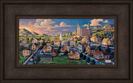 Manti Utah Temple by Eric Dowdle