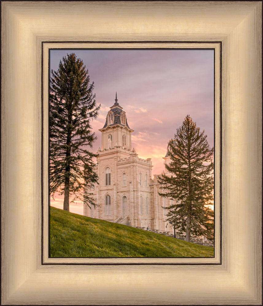 Manti Utah Temple - Eternity by Evan Lurker