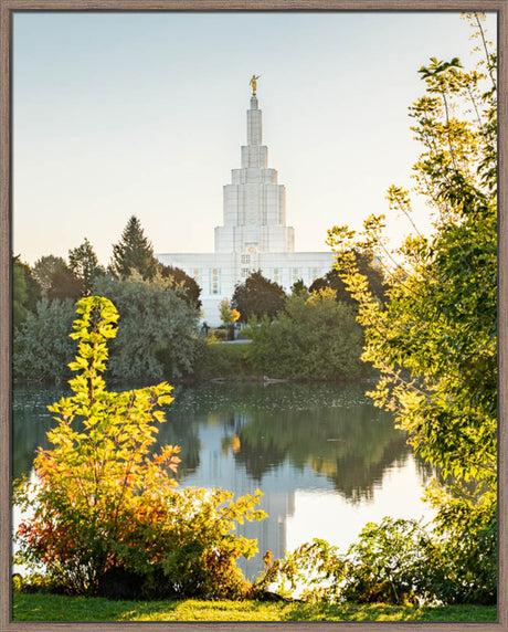 Idaho Falls Temple - Eternal Light by Evan Lurker