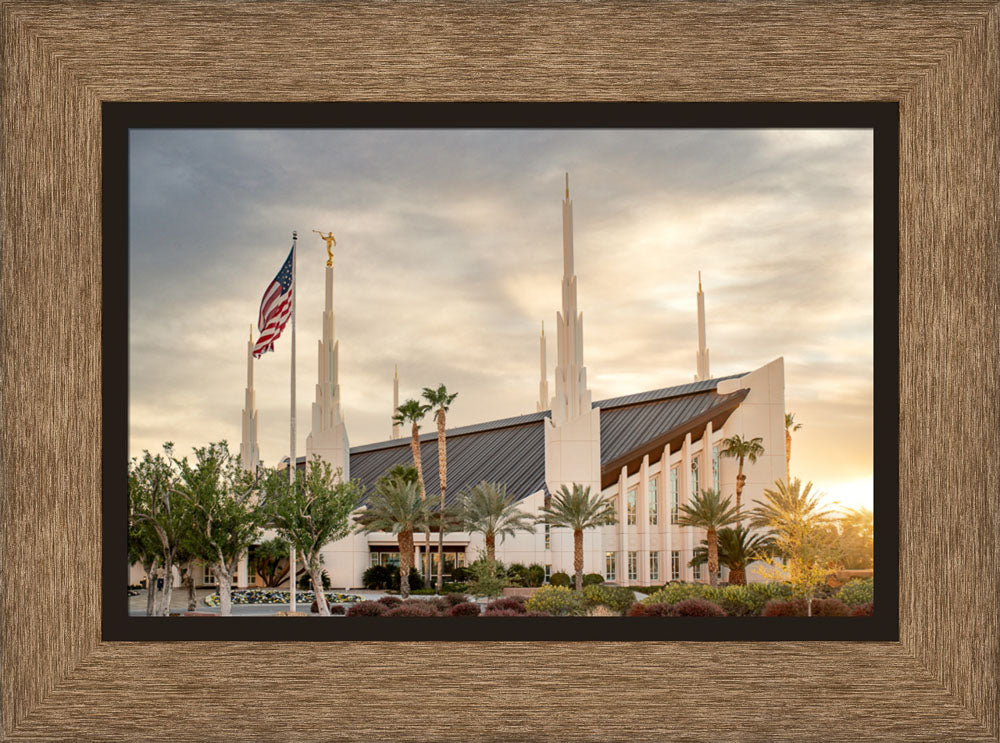 Las Vegas Nevada Temple - Brightness of Hope by Evan Lurker