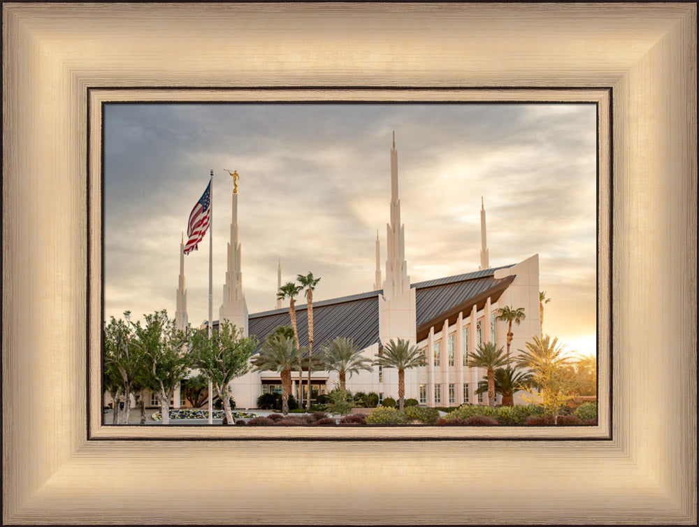 Las Vegas Nevada Temple - Brightness of Hope by Evan Lurker