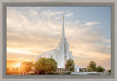 Rexburg Temple - Illuminate by Evan Lurker