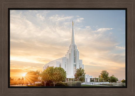 Rexburg Temple - Illuminate by Evan Lurker