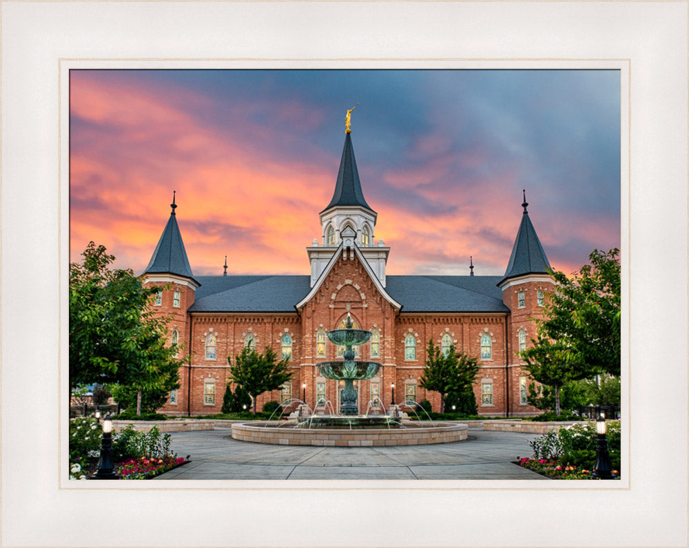 Provo City Center Temple - Fountain of Living Water by Evan Lurker