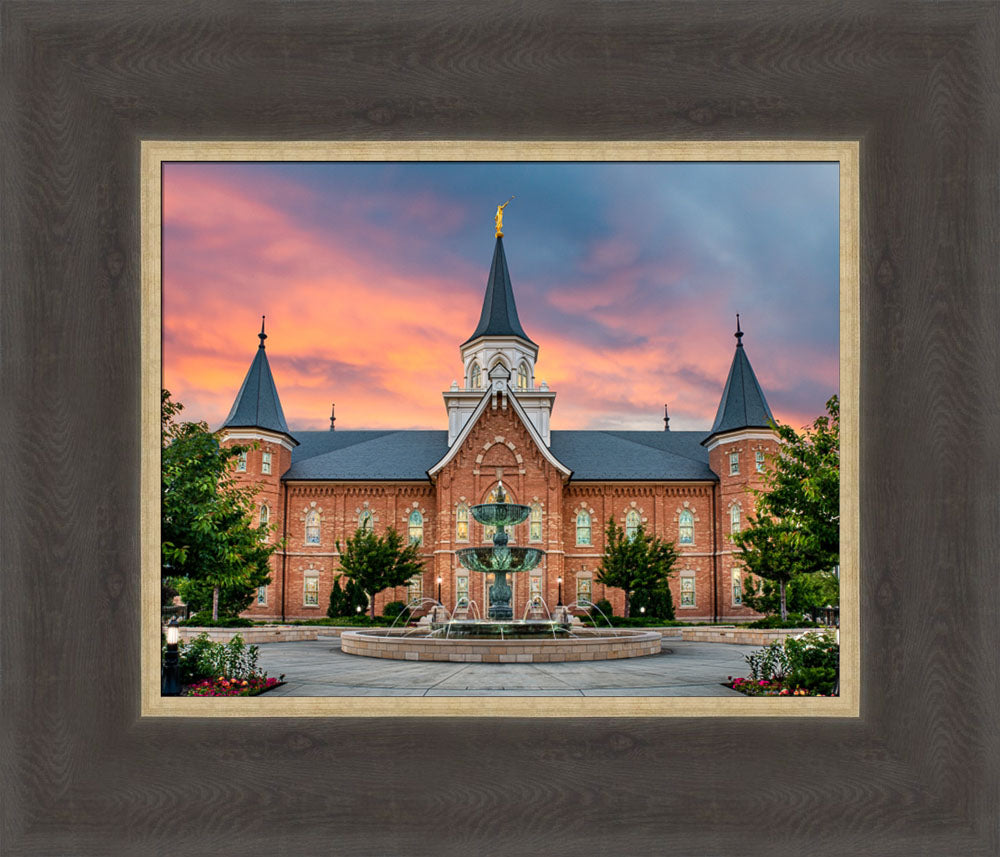 Provo City Center Temple - Fountain of Living Water by Evan Lurker