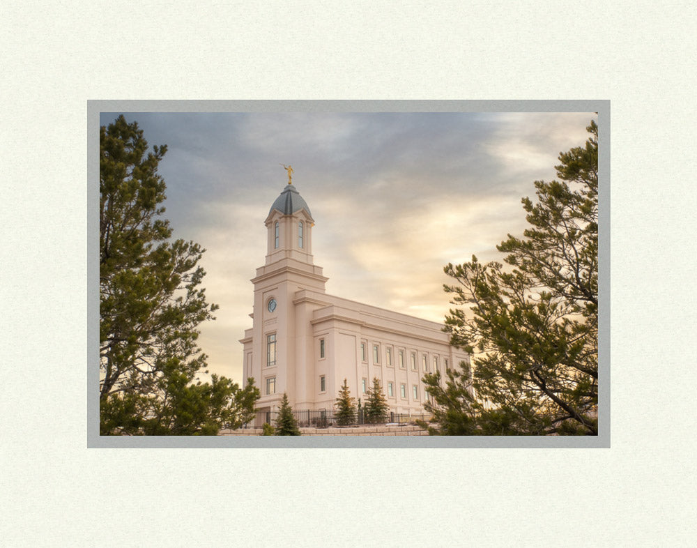 Cedar City Utah Temple - Peace Be Unto Thy Soul by Evan Lurker