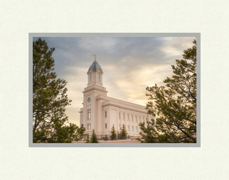 Cedar City Utah Temple - Peace Be Unto Thy Soul by Evan Lurker