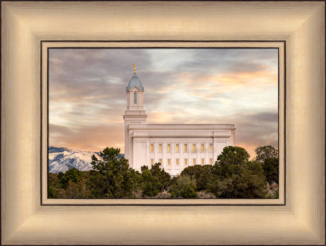 Cedar City Utah Temple - Beacon by Evan Lurker