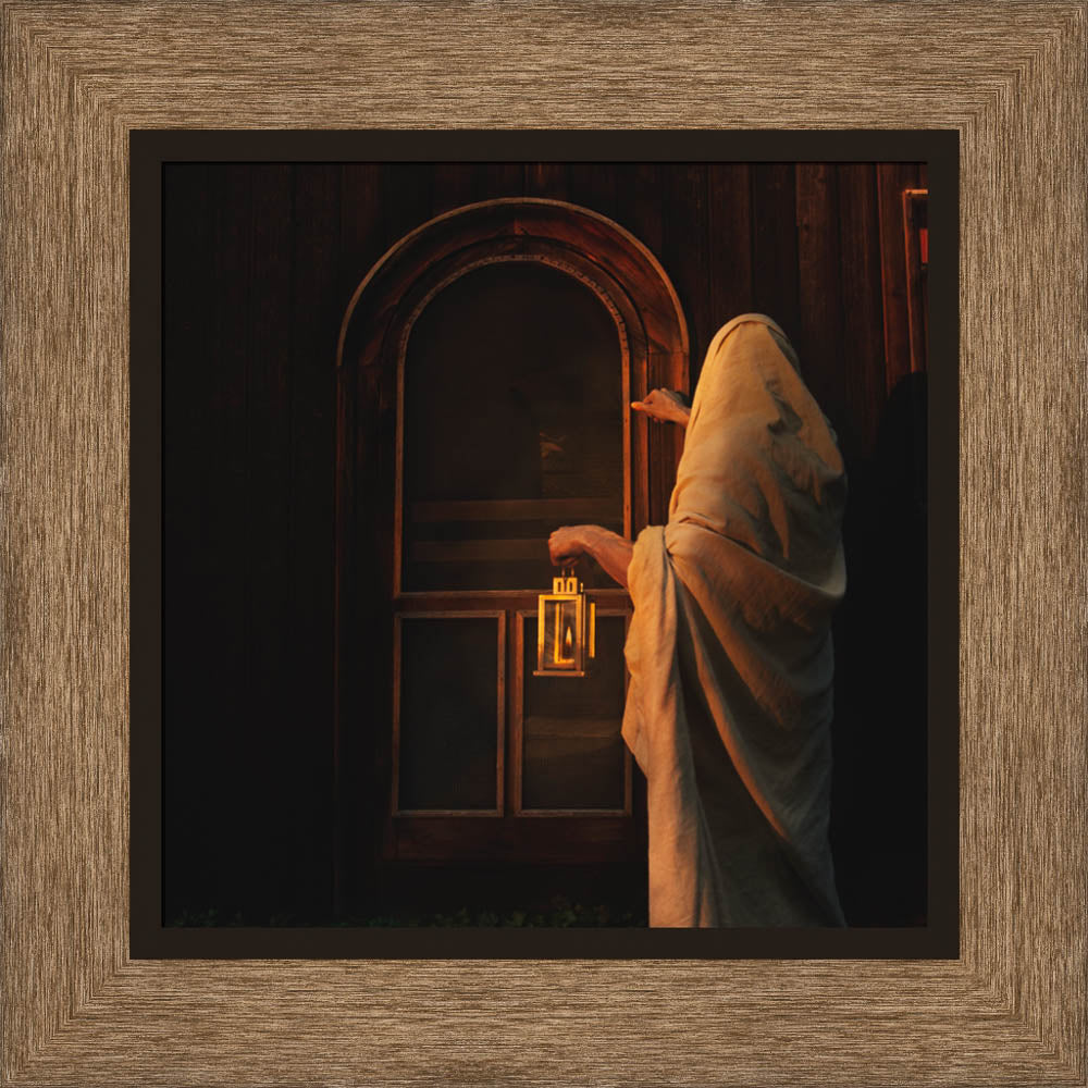 I Stand at the Door  by Eva Koleva Timothy