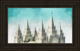 Salt Lake Temple - Morning Glory by Greg Collins