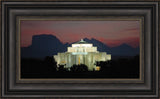 Cardston Temple - Chief Mountain Panorama by Hank deLespinasse