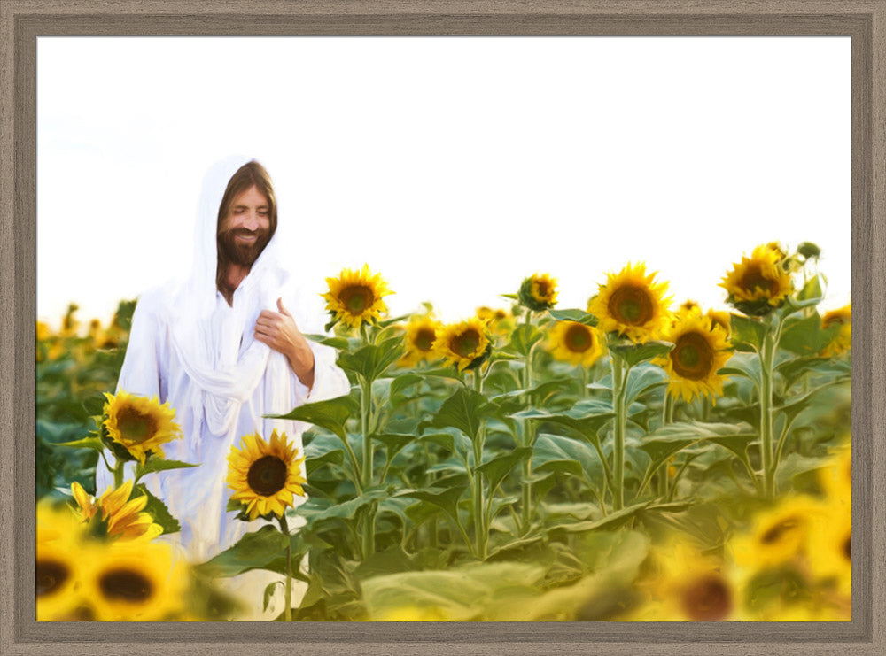 Sunflower Christ by Haley Miller