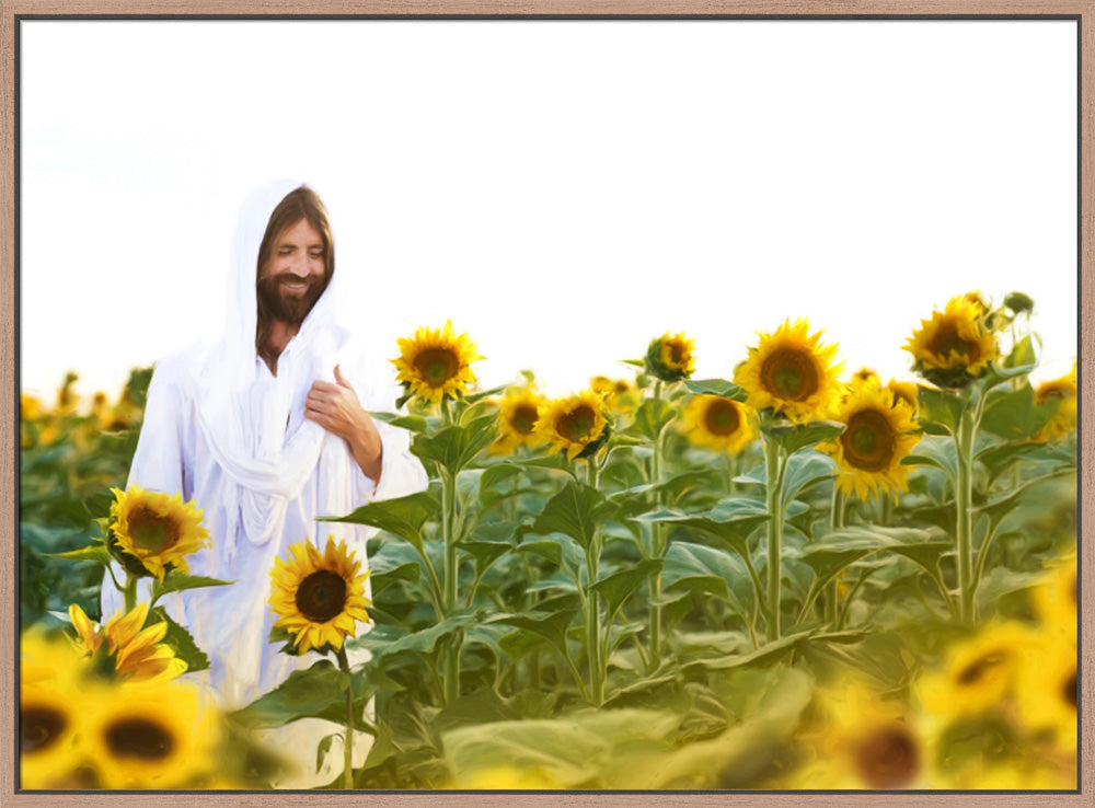 Sunflower Christ by Haley Miller