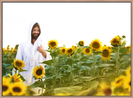 Sunflower Christ by Haley Miller