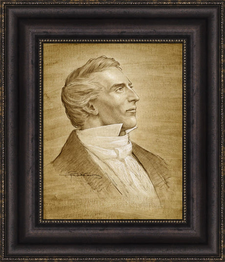 Joseph Smith portrait (sketch) by Joseph Brickey