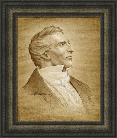 Joseph Smith portrait (sketch) by Joseph Brickey