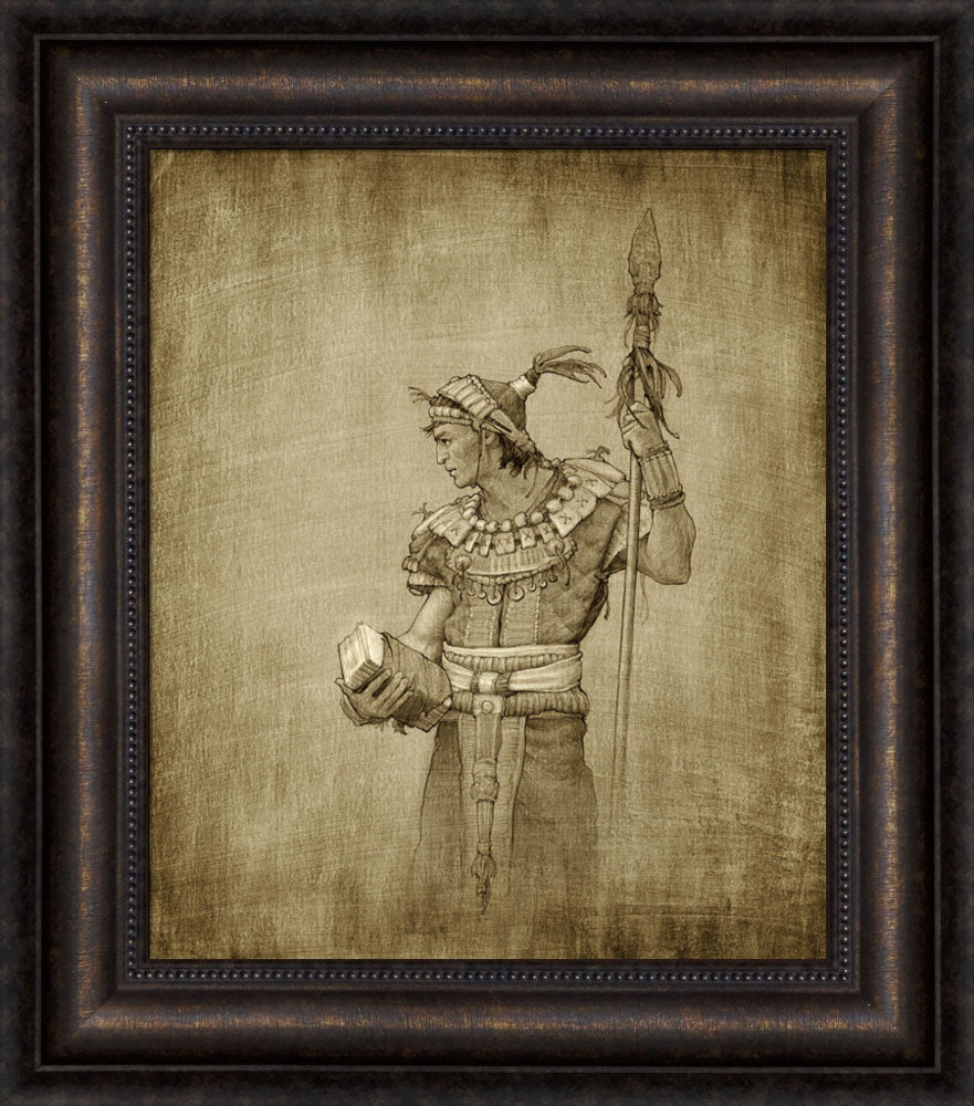 Mormon Prophet Warrior by Joseph Brickey