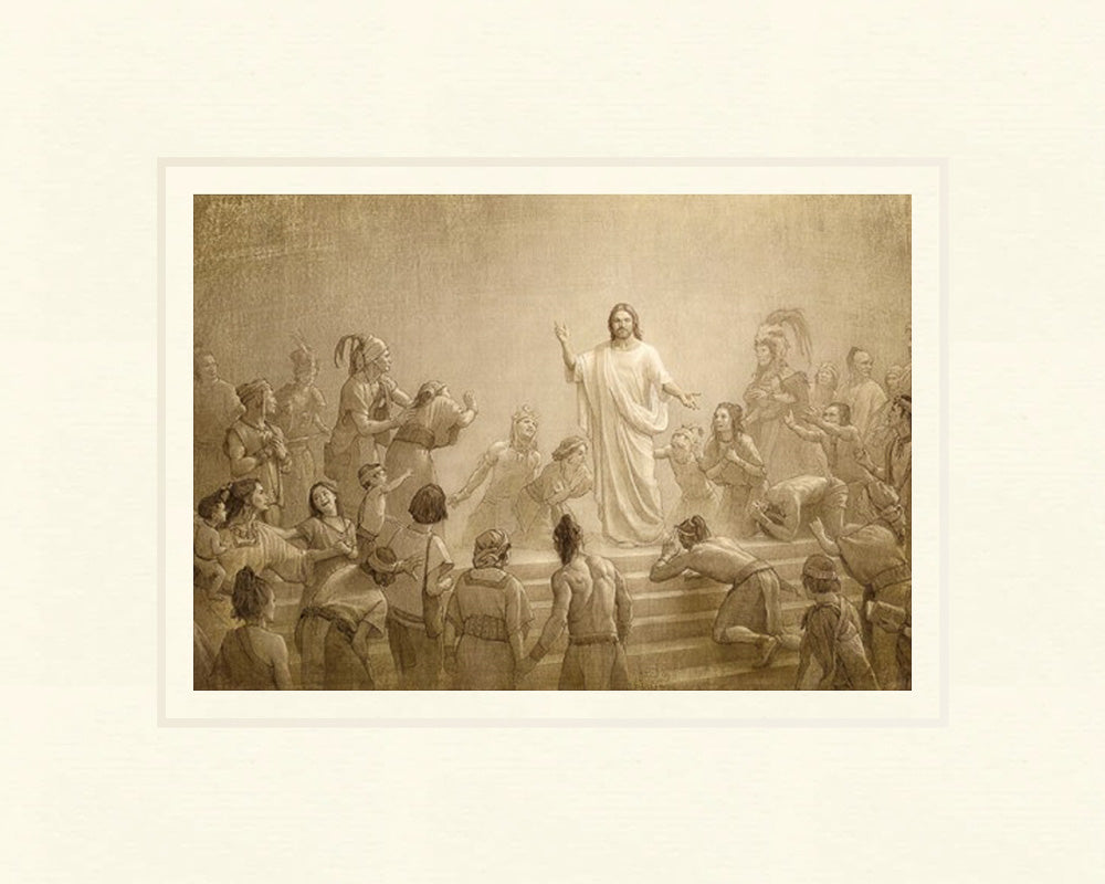 Christ in America by Joseph Brickey