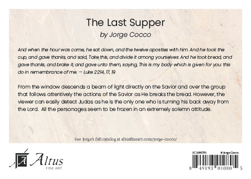 The Last Supper by Jorge Cocco