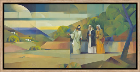 The Road to Emmaus by Jorge Cocco