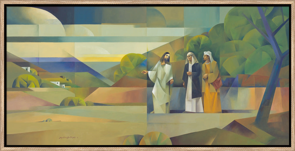 The Road to Emmaus by Jorge Cocco