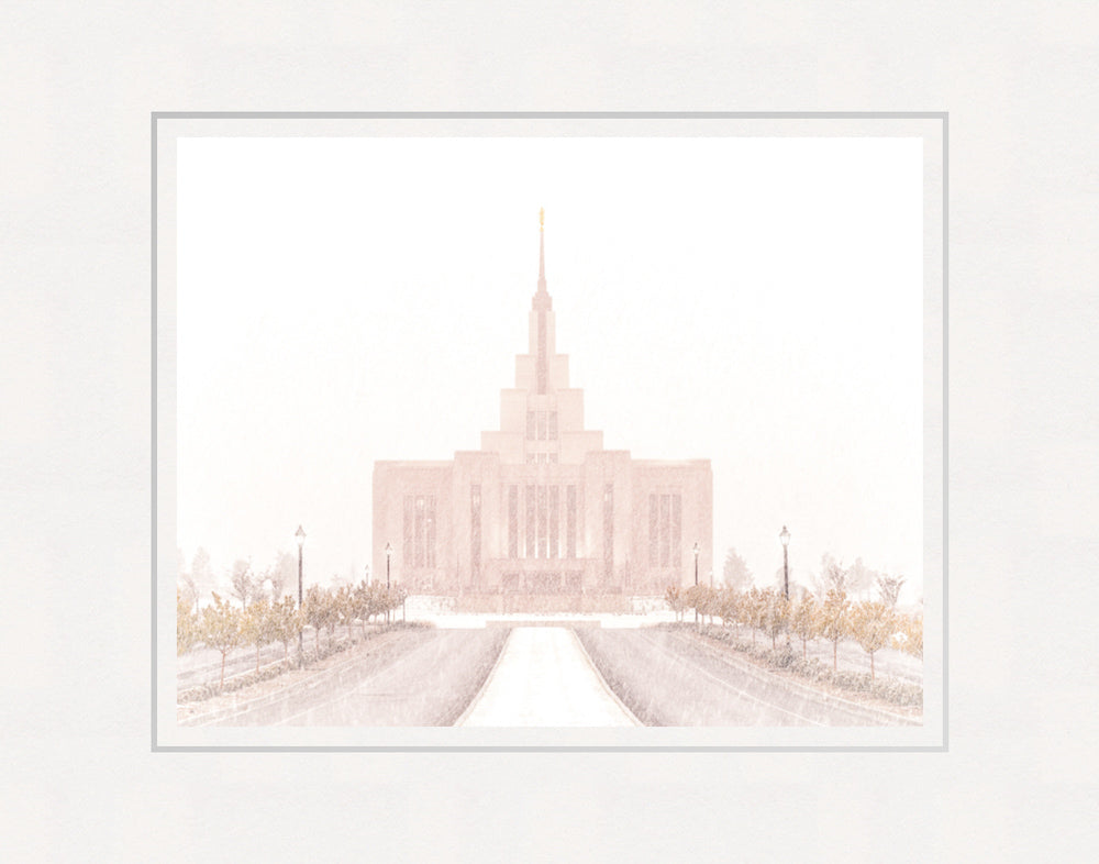 Saratoga Springs Temple - As White as Snow