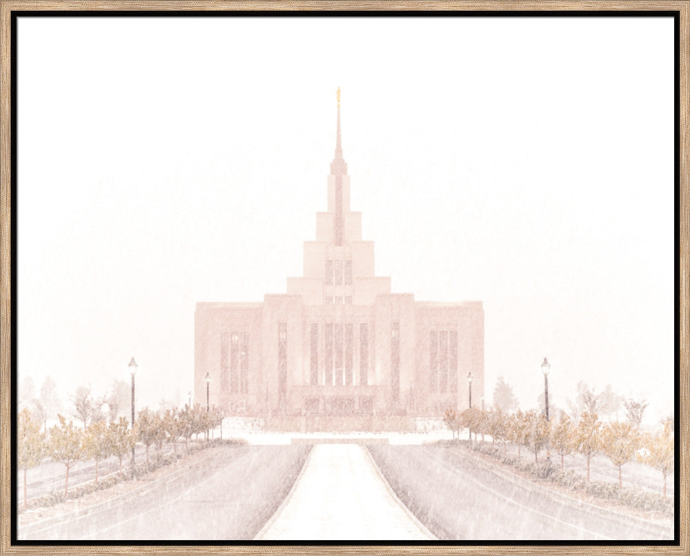 Saratoga Springs Temple - As White as Snow