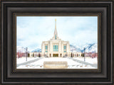 Ogden Temple - Snowy Mountains by Kyle Woodbury