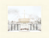 Provo Temple - Winter Beauty by Kyle Woodbury