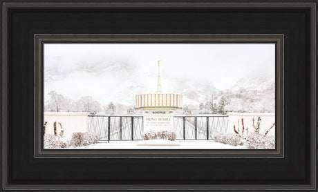 Provo Temple - Winter Beauty by Kyle Woodbury