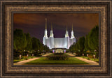 Washington DC Temple - At Night by Kyle Woodbury