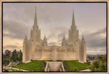 San Diego Temple - Evening Sunset by Kyle Woodbury