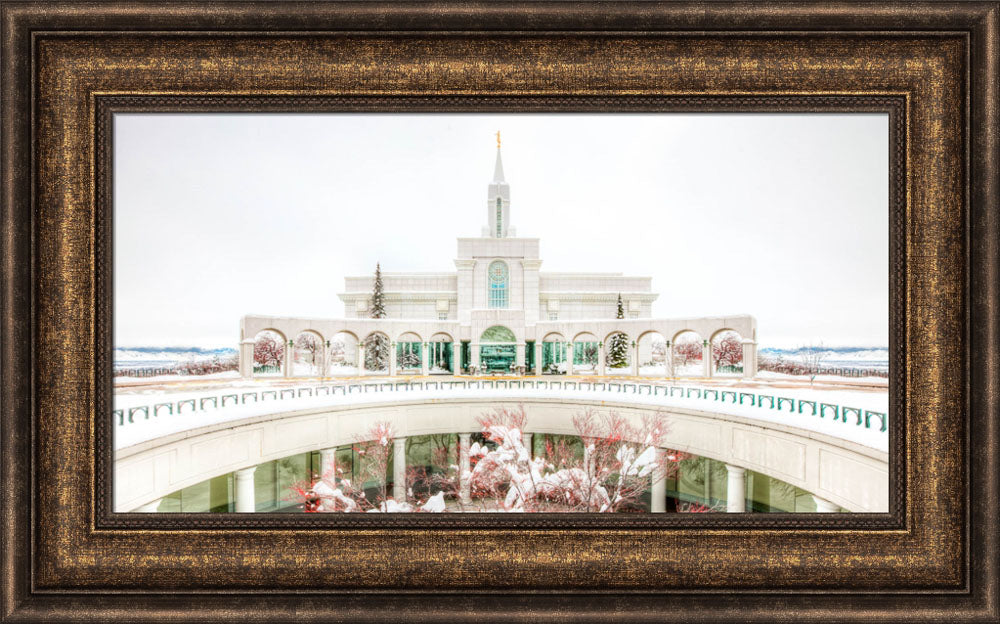 Bountiful Temple - Atrium View by Kyle Woodbury