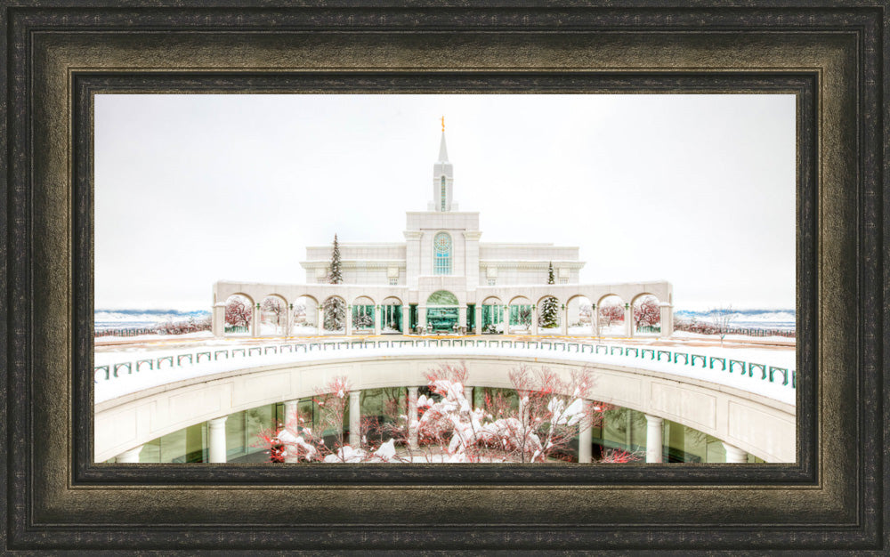 Bountiful Temple - Atrium View by Kyle Woodbury