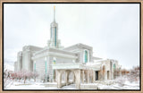 Mount Timpanogos Temple - Angled Whiteout by Kyle Woodbury