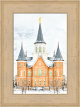 Provo City Center Temple - In January by Kyle Woodbury