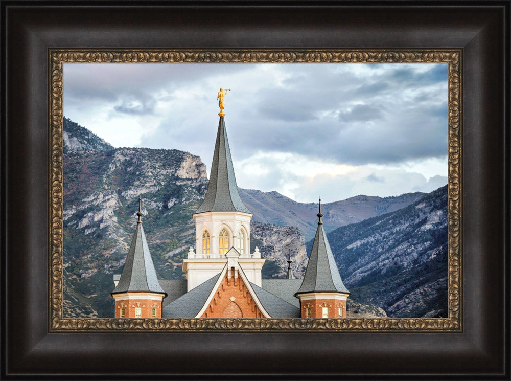 Provo City Center Temple - Wasatch Mountain View by Kyle Woodbury