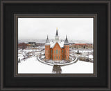 Provo City Center Temple - City From Above by Kyle Woodbury