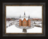 Provo City Center Temple - City From Above by Kyle Woodbury