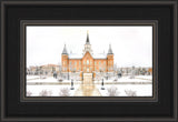 Provo City Center Temple - Snowstorm by Kyle Woodbury